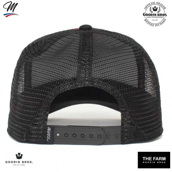 FREEDOM - Eagle Ski Free Trucker Checkered Cap (Caps) Goorin Bros chez FrenchMarket