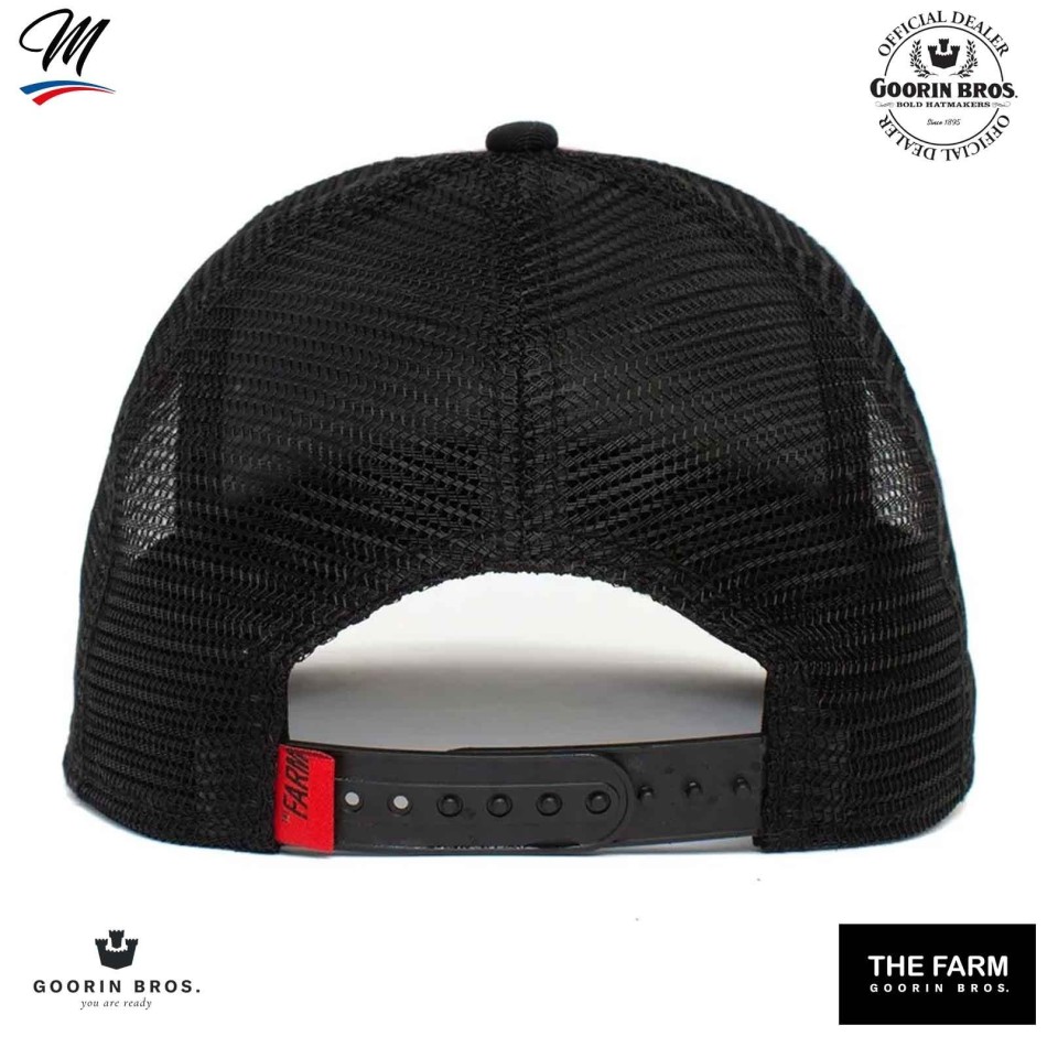 GOORIN BROS LADY Rödrutig keps - skalbagge "Plaidy Bug