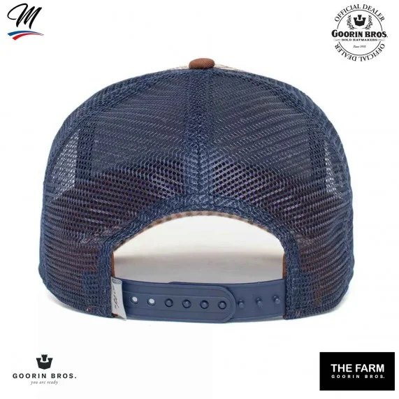 Casquette Trucker à Carreaux BAD BOY - Berger Allemand "Big Bad Woof" (Casquettes) Goorin Bros chez FrenchMarket