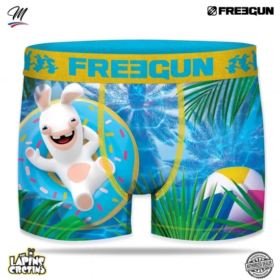 Boxer Homme Lapins Crétins "Summer Collection" (Boxers Homme) Freegun chez FrenchMarket