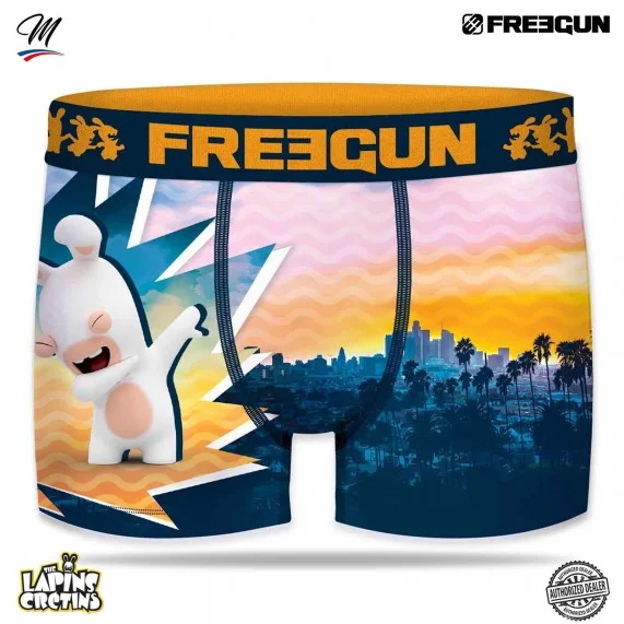 Summer 22" Men's Boxer Raving Rabbids (Men's boxer shorts) Freegun on FrenchMarket