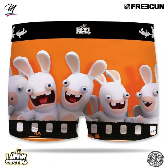 Calzoncillos para hombre Lapins Crétins (Calzoncillos para hombre) Freegun chez FrenchMarket