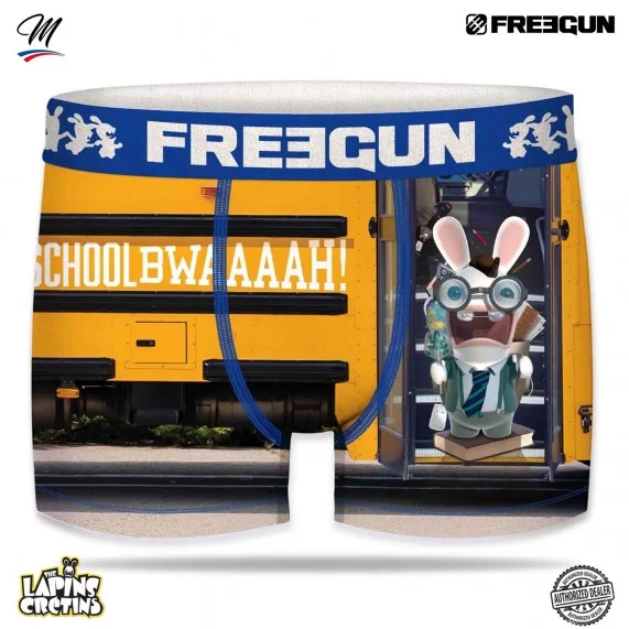 Boxer Homme Lapins Crétins (Boxers Homme) Freegun chez FrenchMarket