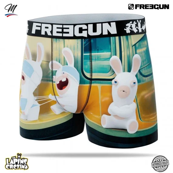 Calzoncillos para hombre Lapins Crétins (Calzoncillos para hombre) Freegun chez FrenchMarket