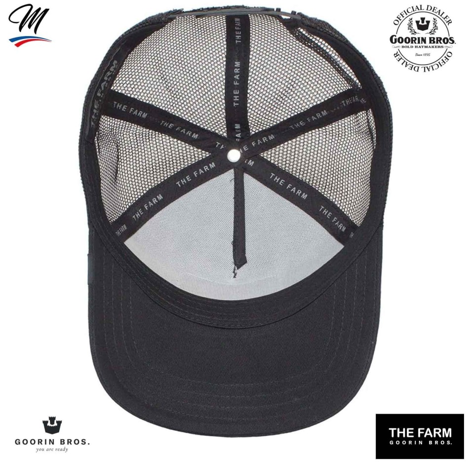 Casquette Trucker Serpent "Black Mamba"