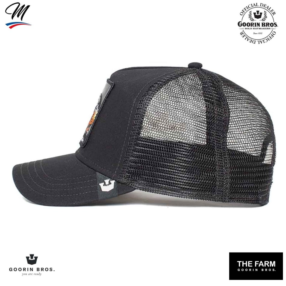 Gorra Trucker Black Mamba Snake (Gorras) Goorin Bros chez FrenchMarket