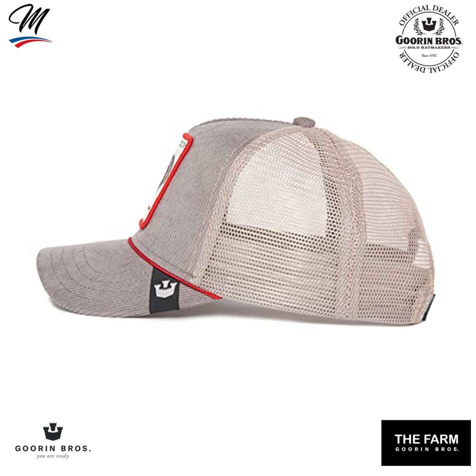 Casquette Trucker Velours Coq "Cock The Arena"