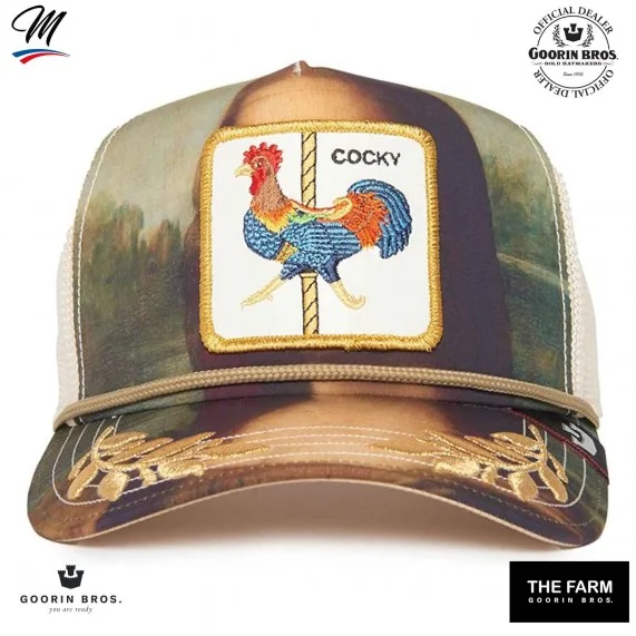 Trucker Cap Karussell Cocky "Sicut Mentula" (Cap) Goorin Bros auf FrenchMarket Trucker Cap Karussell Cocky "Sicut Mentula" (Cap) Goorin Bros auf FrenchMarket