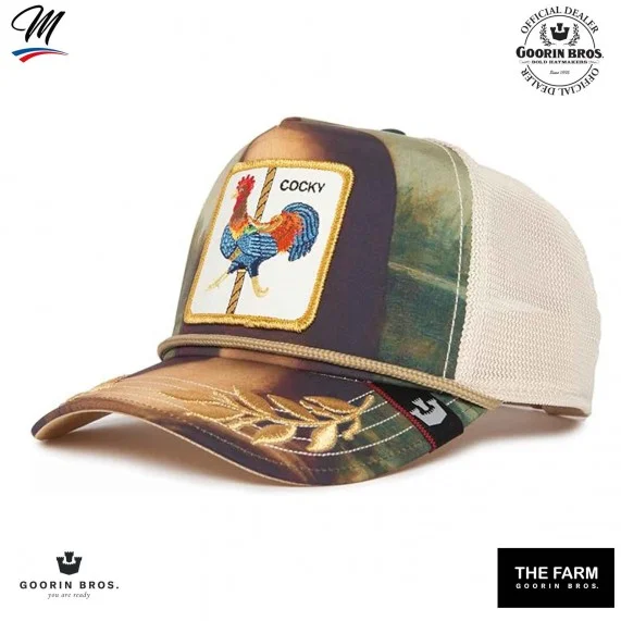 Gorra Trucker "Sicut Mentula" Cocky Carousel (Gorras) Goorin Bros chez FrenchMarket Gorra Trucker "Sicut Mentula" Cocky Carousel (Gorras) Goorin Bros chez FrenchMarket