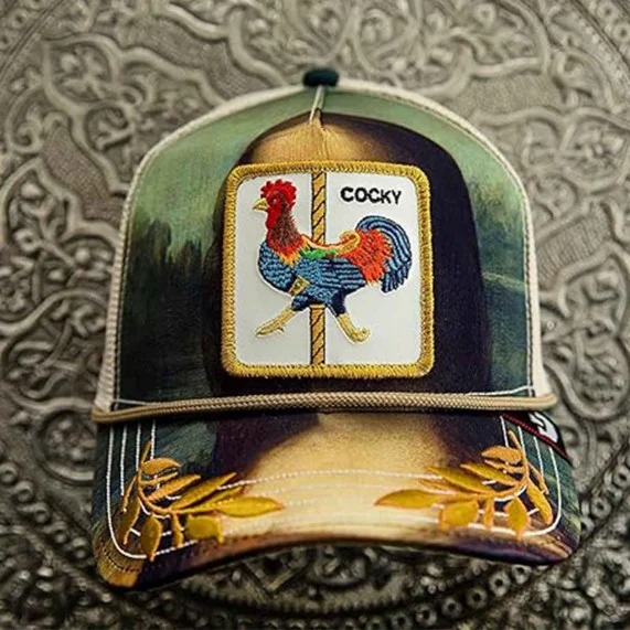 Casquette Trucker Carrousel Cocky "Sicut Mentula" (Casquettes) Goorin Bros chez FrenchMarket Casquette Trucker Carrousel Cocky "Sicut Mentula" (Casquettes) Goorin Bros chez FrenchMarket