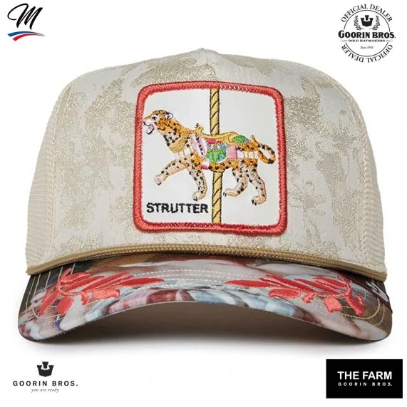 Casquette Trucker Carrousel Strutter "Quid Glorier" (Casquettes) Goorin Bros chez FrenchMarket Casquette Trucker Carrousel Strutter "Quid Glorier" (Casquettes) Goorin Bros chez FrenchMarket