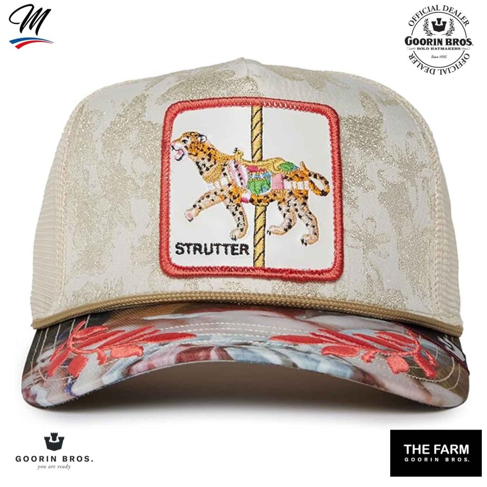 Casquette Trucker Carrousel Strutter "Quid Glorier" (Casquettes) Goorin Bros chez FrenchMarket