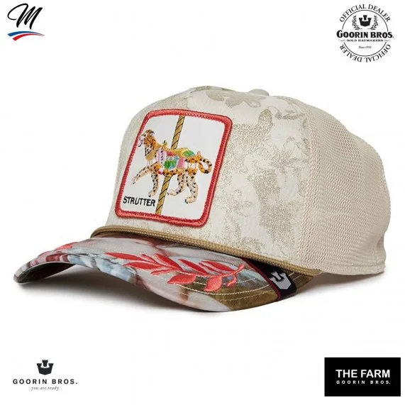 Casquette Trucker Carrousel Strutter "Quid Glorier" (Casquettes) Goorin Bros chez FrenchMarket Casquette Trucker Carrousel Strutter "Quid Glorier" (Casquettes) Goorin Bros chez FrenchMarket