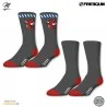 Lote de 2 pares de calcetines para hombre "La vaca que ríe (Calcetines de fantasía) Freegun chez FrenchMarket