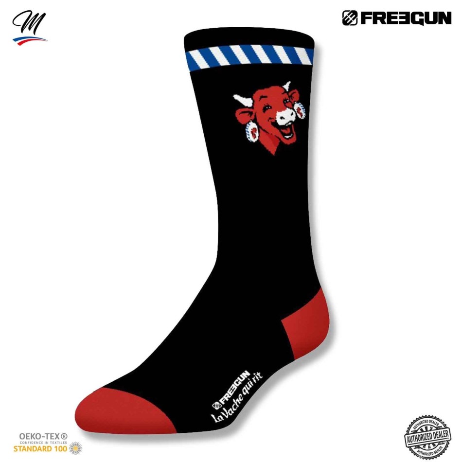 Lot de 2 paires de Chaussettes Homme "La Vache qui rit"