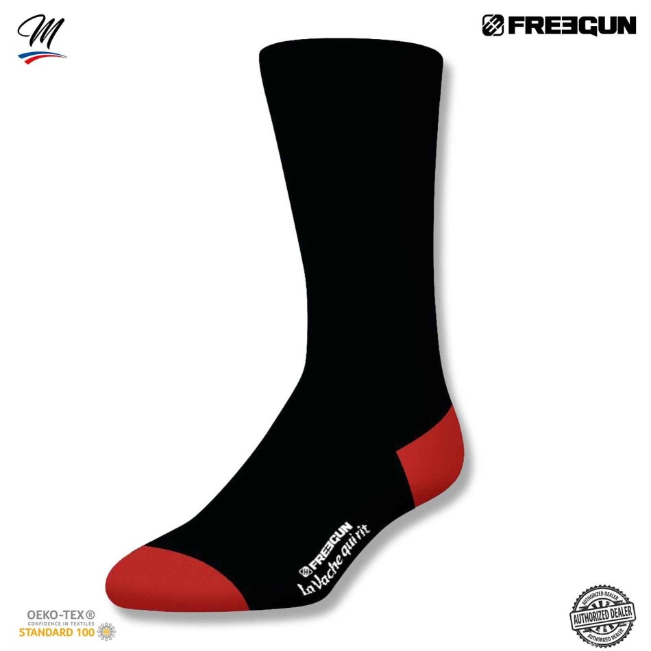 Lot de 2 paires de Chaussettes Homme "La Vache qui rit"