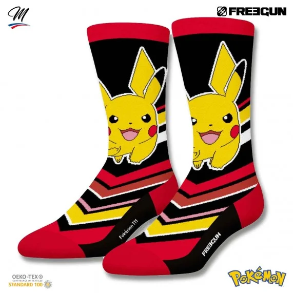 2er-Pack "Pokemon" Herrensocken (Fancy) Freegun auf FrenchMarket