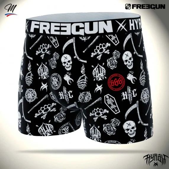 Calzoncillos Rock & Tattoo "HYRAW" para hombre (Calzoncillos para hombre) Freegun chez FrenchMarket