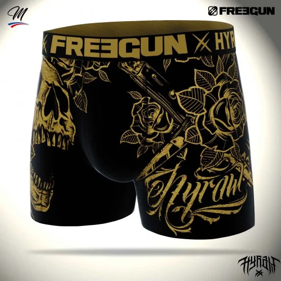 Calzoncillos Rock & Tattoo "HYRAW" para hombre (Calzoncillos para hombre) Freegun chez FrenchMarket