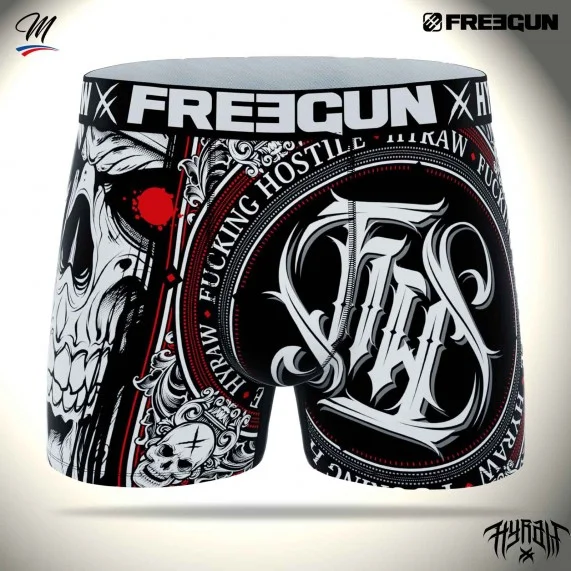Calzoncillos Rock & Tattoo "HYRAW" para hombre (Calzoncillos para hombre) Freegun chez FrenchMarket