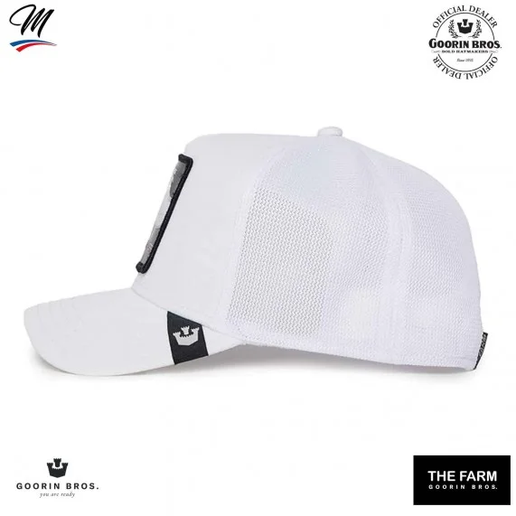 Cappello da Cavallo Trucker Platinium HIGH RIDER (Cappellino) Goorin Bros chez FrenchMarket