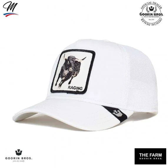 Platinium RAGING Bull Trucker Cap (Gorras) Goorin Bros chez FrenchMarket
