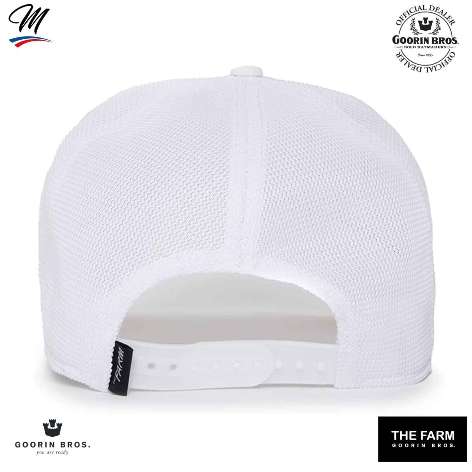 GOORIN BROS "Platinium RAGING" Vit tjurkeps