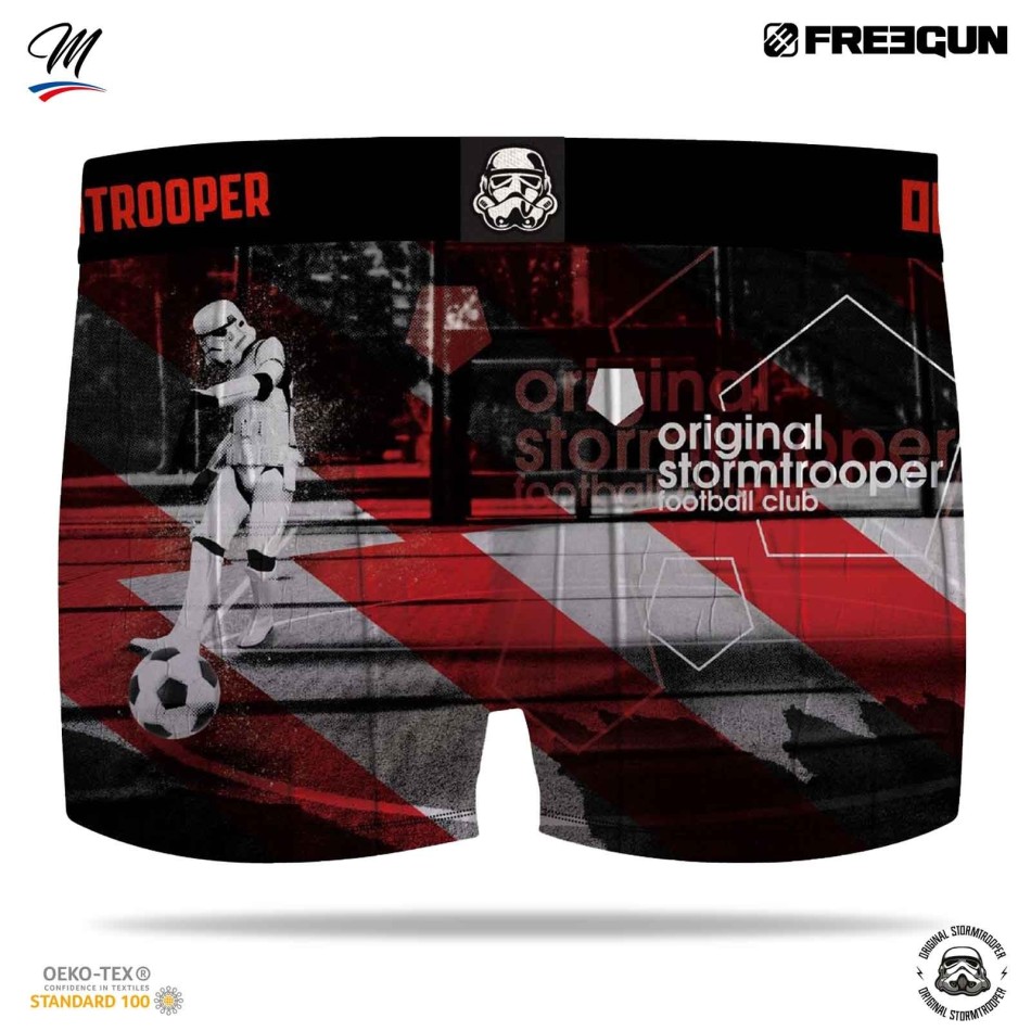FREEGUN Stormtrooper Star Wars Boxer för män Sport Humor