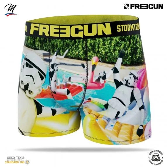 Stormtrooper "Happy Summer" heren boxershort (Herenboxershorts) Freegun chez FrenchMarket