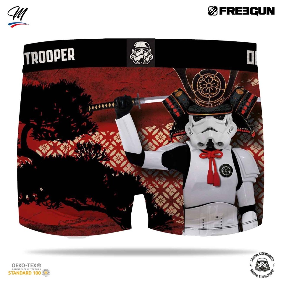 FREEGUN Boxer Homme Stormtrooper "Crack Joke" | Gratis leverans från 30€