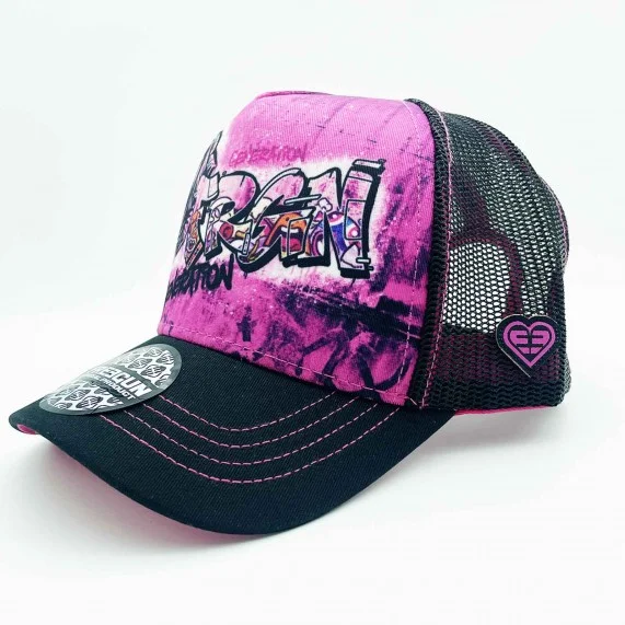 Graffity" Trucker-cap voor dames (Caps) Freegun chez FrenchMarket