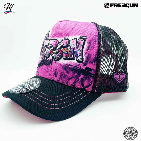Graffity" Trucker-cap voor dames (Caps) Freegun chez FrenchMarket