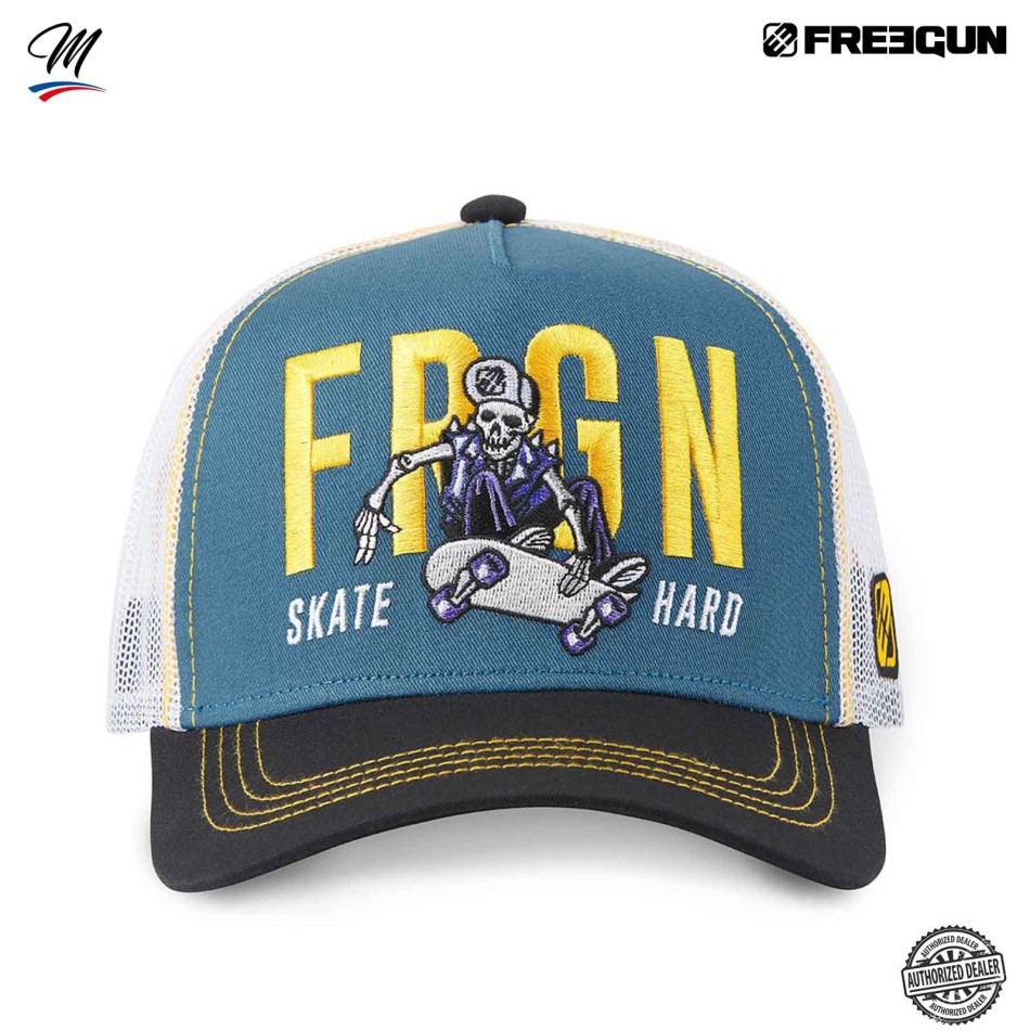 FREEGUN Truckerkeps för män "Summer Vibe" Miami Skateboard