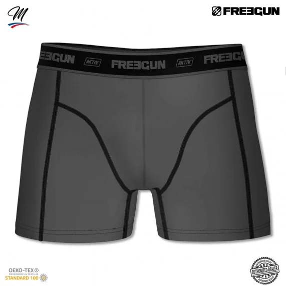 Lot de 4 Boxers Homme Uni en Coton AKTIV Sport 360B (Boxers Homme) Freegun chez FrenchMarket