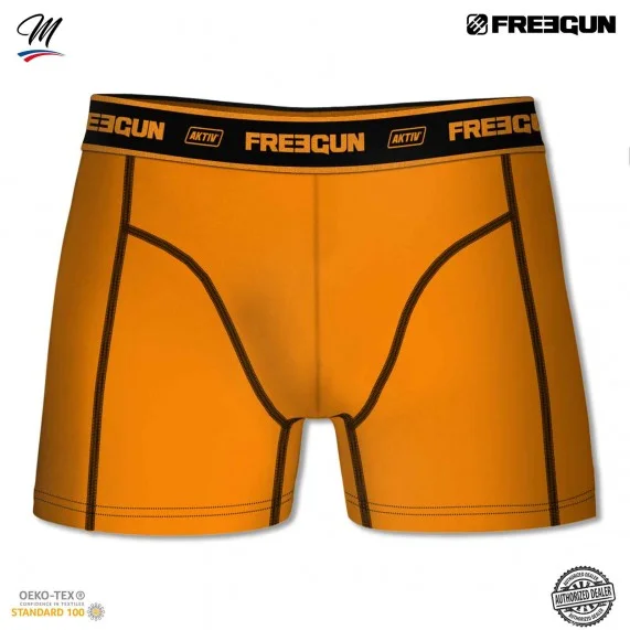 Lot de 4 Boxers Homme Uni en Coton AKTIV Sport 360B (Boxers Homme) Freegun chez FrenchMarket