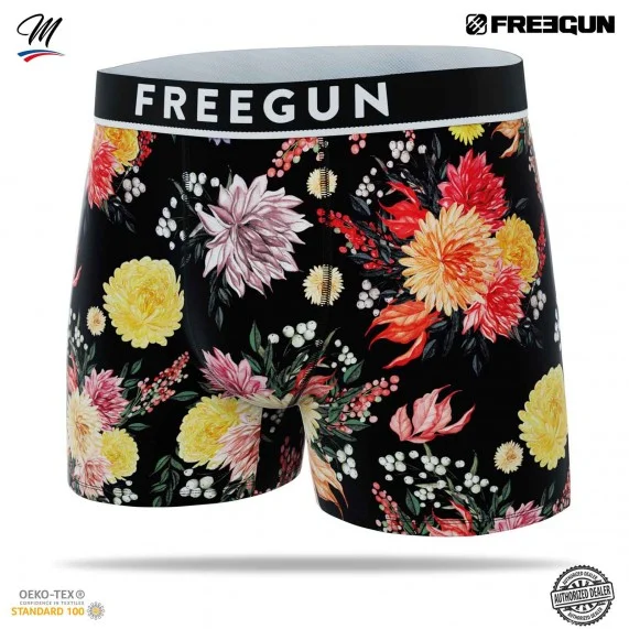 Lot de 3 Boxers Homme Coton "Premium Signature Flowers" (Lot boxers Homme) Freegun chez FrenchMarket Lot de 3 Boxers Homme Coton "Premium Signature Flowers" (Lot boxers Homme) Freegun chez FrenchMarket