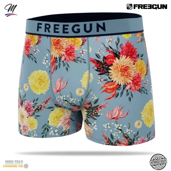 Lot de 3 Boxers Homme Coton "Premium Signature Flowers" (Lot boxers Homme) Freegun chez FrenchMarket Lot de 3 Boxers Homme Coton "Premium Signature Flowers" (Lot boxers Homme) Freegun chez FrenchMarket