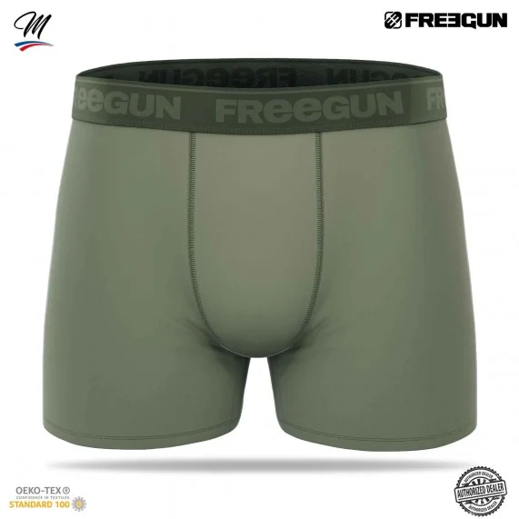 Lot de 3 Boxers Homme Coton "Premium Signature Pablo" (Lot boxers Homme) Freegun chez FrenchMarket