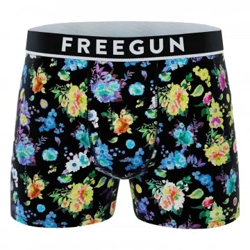 Boxer in cotone "Premium Signature Flowers" per uomo (Boxer) Freegun chez FrenchMarket