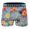 Premium Signature Flowers" Katoenen Boxer voor Mannen (Herenboxershorts) Freegun chez FrenchMarket