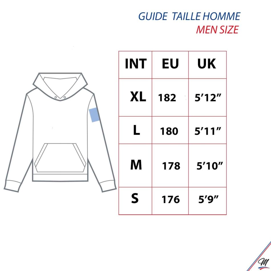 Olympiska spelen Paris 2024" Grå Sweatshirt med logo Ekologisk bomull Fri leverans