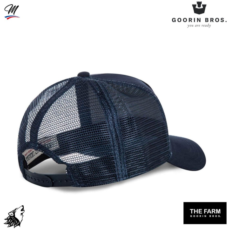 GOORIN BROS Truckerkeps för barn WOLF- Wolf Navy eller Purple