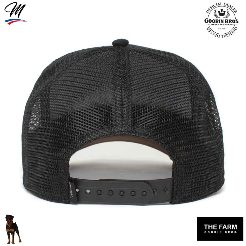 GOORIN BROS Trucker Bad Boy-keps för barn - Rotweiller-hund
