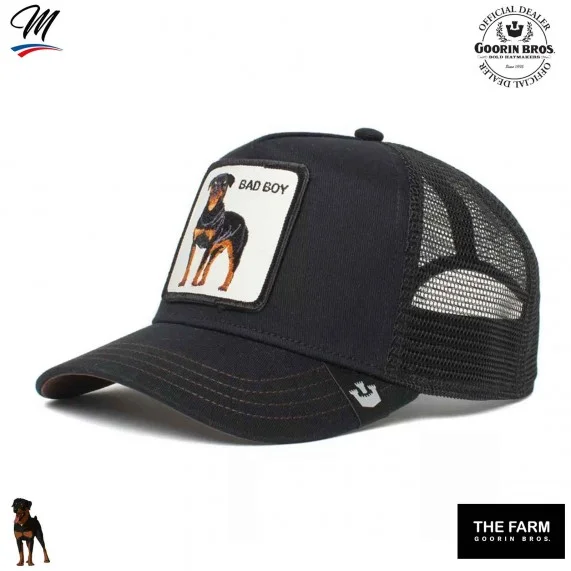 Kinder Trucker Cap Bad Boy - Rotweiller (Kappen) Goorin Bros auf FrenchMarket