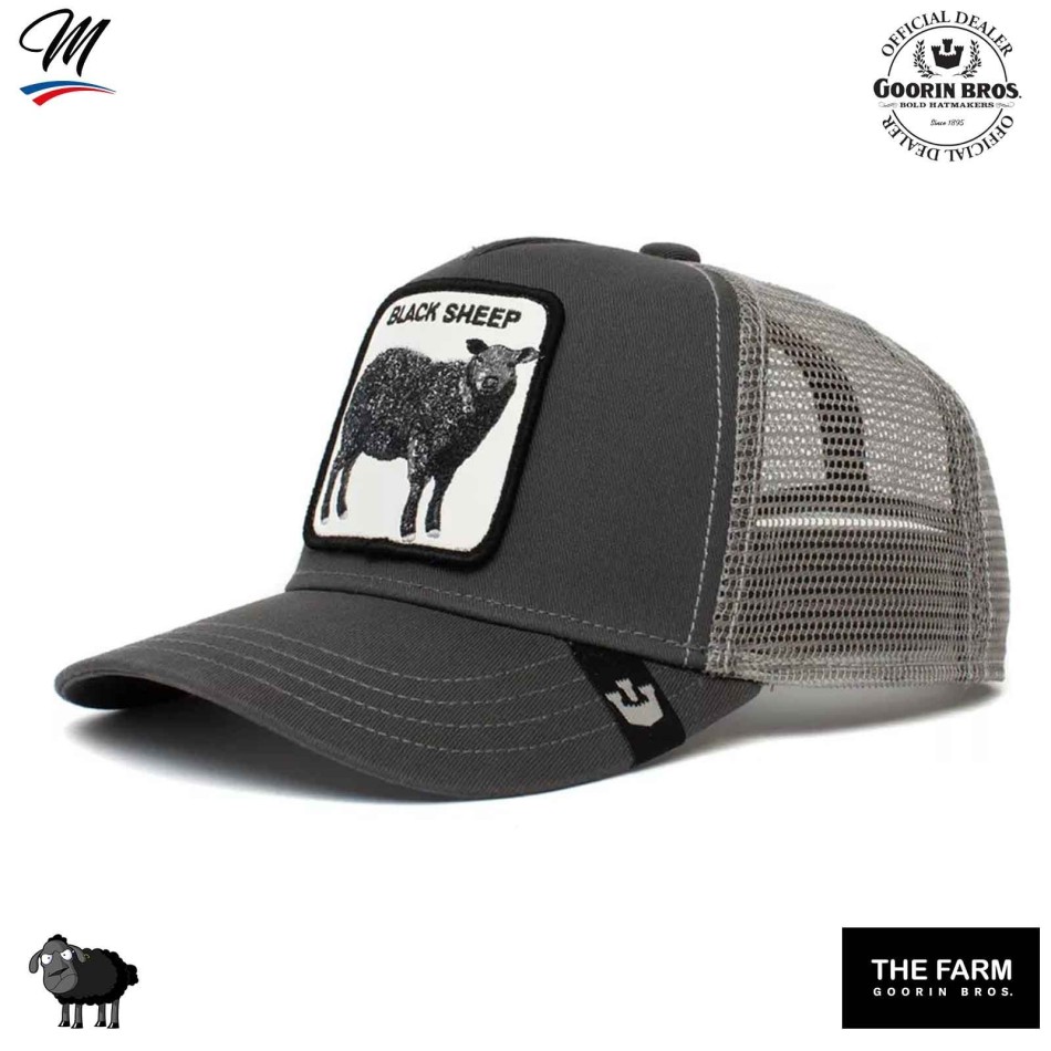 Casquette Enfant Trucker BLACKSHEEP - Mouton (Casquettes Garçon) Goorin Bros chez FrenchMarket