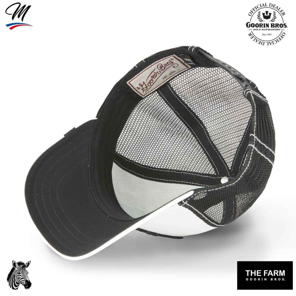 GOORIN BROS Trucker EXTREME-keps för barn - Zebra Fri leverans