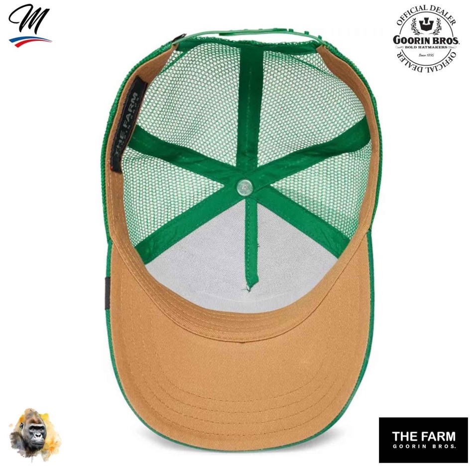 GOORIN BROS Grön keps Barn Trucker BOSS - Gorilla Fri leverans