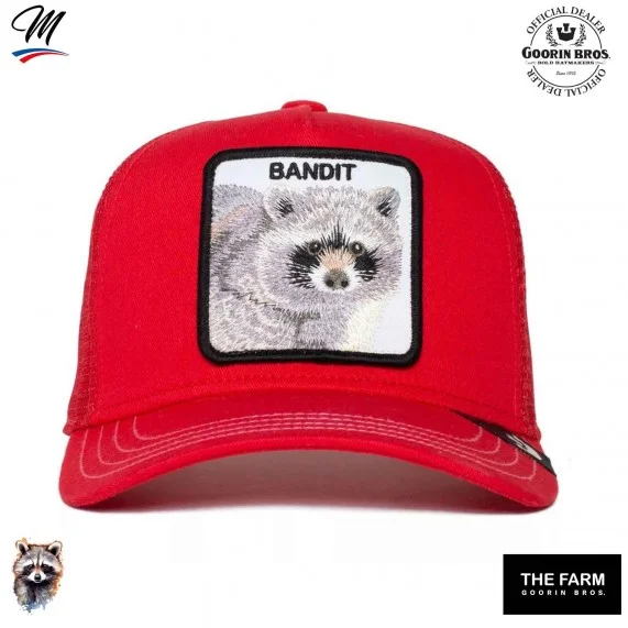 Gorra para Niño Trucker BANDIT - Raccoon (Gorras) Goorin Bros chez FrenchMarket