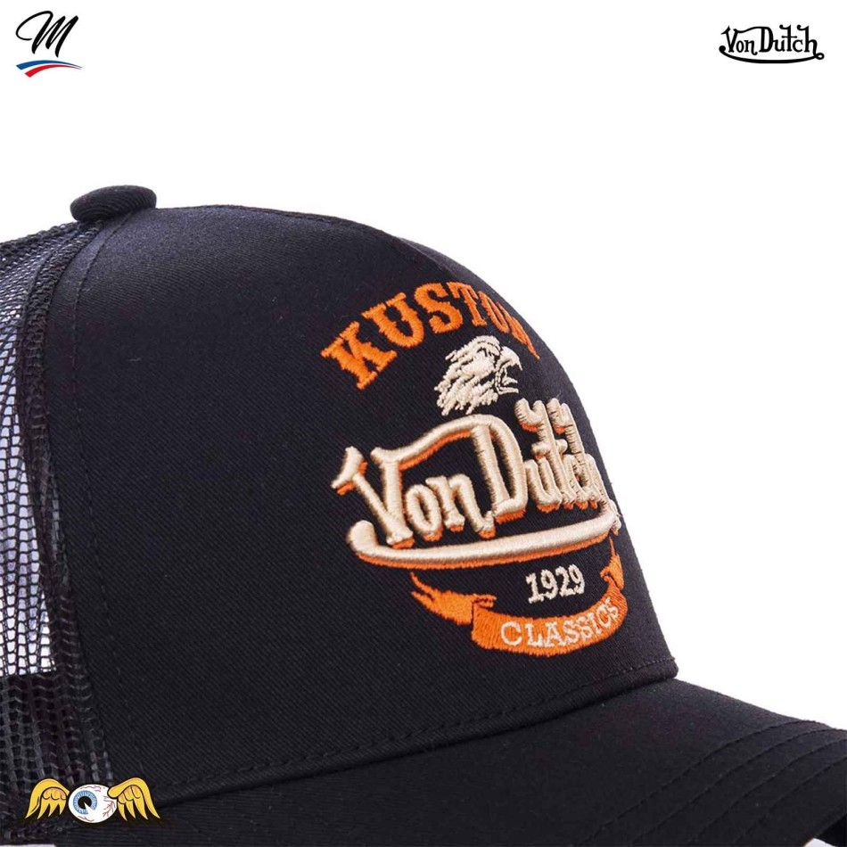 VON DUTCH Trucker Eagle Kustom-keps för barn Fri leverans