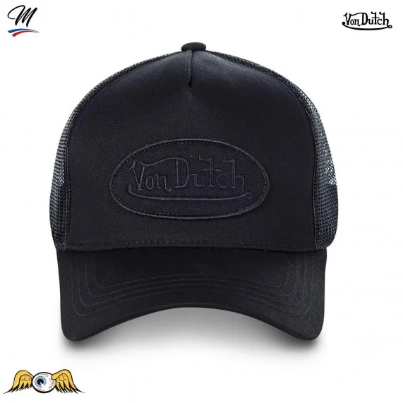 Casquette Enfant Trucker California Classique Unie (Casquettes Garçon) Von Dutch chez FrenchMarket